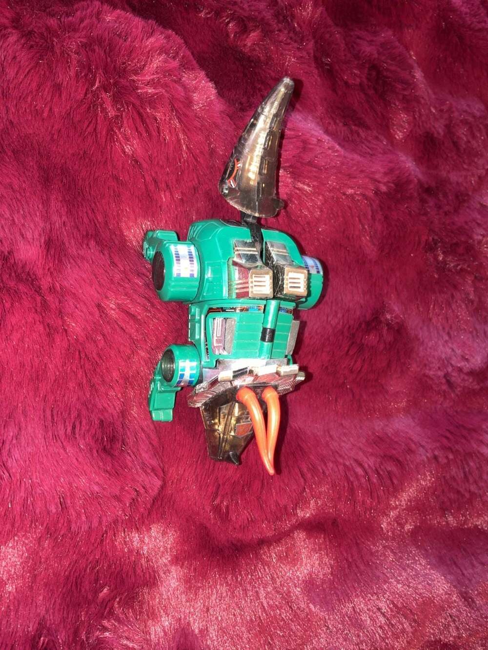 Transformers G2 Dinobot Slag Green Triceratops Action Figure A468